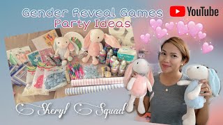 Gender Reveal Games Ideas  Baby Shower  Sheryl Squad [upl. by Devon92]