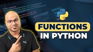 32 Python Tutorial for Beginners  Functions in Python [upl. by Elocon342]