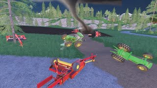 Cleaning BIG accident amp removing TREE  Lawn Care on Ellerbach  Farming Simulator 19  Episode 6 [upl. by Liauqram715]