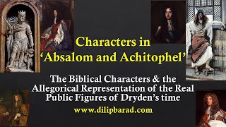 Character Study Absalom and Achitophel John Dryden [upl. by Anadroj527]