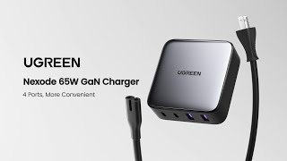 UGREEN 100W USB C Charger  4 Ports GaN Desktop Charger [upl. by Isla414]