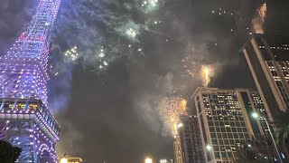 2025 new year fireworks 🎆 Macau [upl. by Efeek]