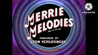 Merrie melodies intro and outro 1943 fanmade [upl. by Ycart]