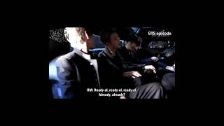 bts🔥🔥🔥in the car jk worried tae and members nervous bts viralvideo jungkook jimin rm suga V [upl. by Yonit]