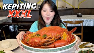 MAKAN KEPITING JUMBO UKURAN XXXL CAPITNYA SEGEDE KEPALA [upl. by Towne398]