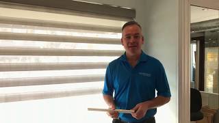 DIY Tutorial  replacing battery pack on motorized Hunter Douglas shades [upl. by Casilde]