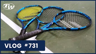 The New Babolat Pure Drive 2021 Racquets Are Here Tour Plus Lite and more  VLOG 731 [upl. by Fidole]