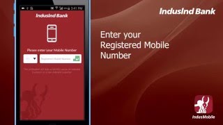 Registration on IndusMobile App with Net banking [upl. by Adnih256]