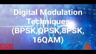 Digital Modulation Techniques BPSKQPSK8PSK amp 16QAM [upl. by Idisahc]