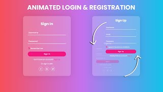 Responsive Registration Form in HTML amp CSS [upl. by Lleuqram284]