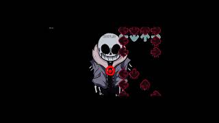 FNF SCARY CUTSCENE WITH SANS  MONOCHROME amp SANS [upl. by Brewster]