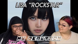 LISA  ROCKSTAR Official Music Video REACTION [upl. by Cristian]