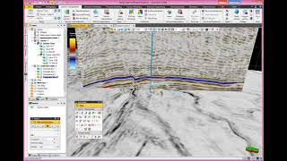 10 Petrel  Seismic Attribute Variance [upl. by Anetsirk]