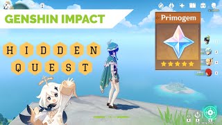 Genshin Impact  Hidden Quest  Starsnatch Cliff Remote Island [upl. by Adnamas]