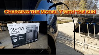 Charging my Tesla Model Y with the sun [upl. by Atteras823]