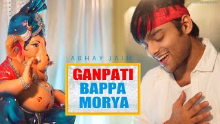 Ganpati Bappa Morya  Abhay Jain  Official Video  New Ganpati Song 2023 [upl. by Noet]