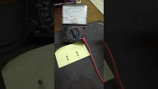 How to test a fuse using analog multimeter [upl. by Delisle]