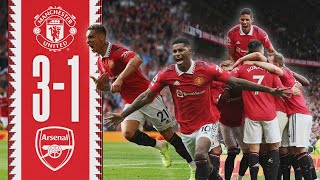 Four Wins In A Row 💪  Man Utd 31 Arsenal  Highlights [upl. by Anibla780]