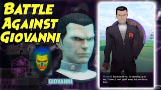 How to Find and Beat Giovanni Team GO Rocket Boss Pokemon GO [upl. by Romito]