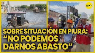 Piura ¿Qué trabajos se vienen realizando en las zonas críticas tras fuertes lluvias [upl. by Retsam]