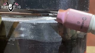 Horizontal TIG Welding Root Pass Technique [upl. by Elleina]