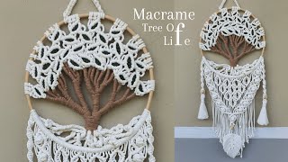 Pt 1  Come and make with me  Macrame Tree of Life [upl. by Grindle849]