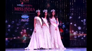 fbb Colors Femina Miss India 2017 Crowning Moment [upl. by Osbert]