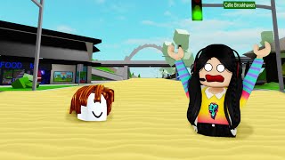 Caigo en ARENA MOVEDIZA en roblox y no puedo escapar 💀 paolazgames [upl. by Moishe]