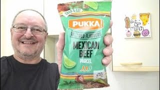 NEW Pukka Mexican Beef Parcel World Flavours  Food Review [upl. by Bary656]