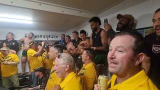 Samford Stags team song after securing 2023 minor premiership on old boys day [upl. by Neelehtak]