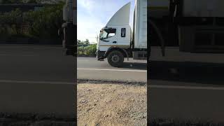 Bharatbenz 6 Wheeler Container Truck safexpress Company [upl. by Aener]