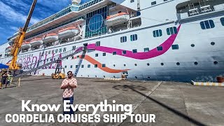 Cordelia Cruise Ship Tour  Indias Largest amp Premium Luxury Cruise [upl. by Emlynn730]