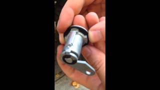 How to install car door locks  1970 f250 highboy [upl. by Eirameinna400]