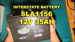 INTERSTATE BATTERIES 12V 35AH SLA BATTERY SLA1156 [upl. by Schonfeld327]