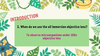 PRE LAB EXPERIMENT 1 BASIC TECHNIQUE IN MICROSCOPY [upl. by Leonsis]