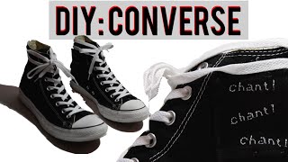 DIY Converse Chuck Taylor Custom [upl. by Andree454]