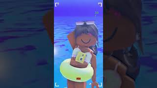 Berry Avenue Summer Swimsuit OUTFIT CODES Bloxburg amp Brookhaven P4 Outfit4💛💙 roblox shortvideo [upl. by Annal]