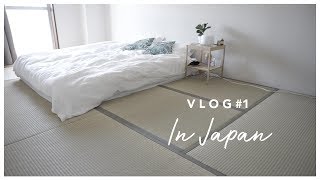 VLOG 1 cleaning the apartment  cooking  minimalism  living in Japan [upl. by Mcguire]