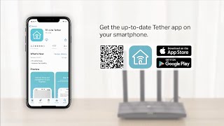 How to set up TPLink Archer C6U via Tether app [upl. by Lynnett]