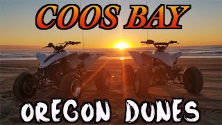 Coos Bay Oregon Sand Dunes 2019 SPORT ATV Riding [upl. by Eirffej110]