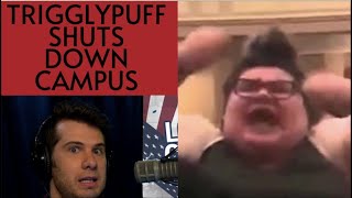 Trigglypuff Attempts To Shut Down Campus Event [upl. by Uyekawa]