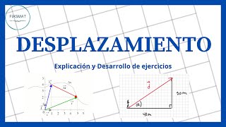 Desplazamiento  ejercicios resueltos [upl. by Strauss260]