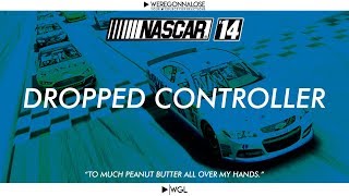 NASCAR 14 Video Game Trolling Reactions  Dropped My Controller Funny Nascar 14 Crashes [upl. by Anirtap]