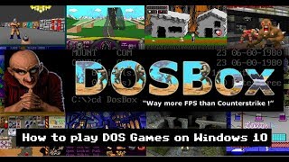 How to play DOS games on Windows 10 [upl. by Murdock]