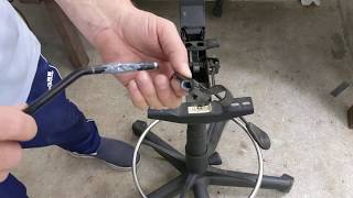 How to fix the height adjuster on a chair [upl. by Murdocca]