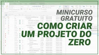 CURSO Como criar um projeto do zero no Project 2016  Ebook [upl. by Anahpets]