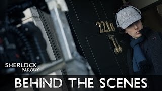 Behind The Scenes Sherlock Parody by The Hillywood Show® [upl. by Bocyaj]