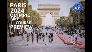 Exclusive Paris 2024 Olympic Bike Course preview [upl. by Aseretairam]