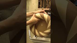 Woodturning  The Iris 🪵 woodart woodworking diy [upl. by Itisahc534]