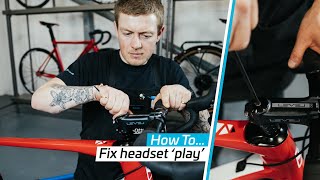 How to fix headset play  Bike Help  Ribble Cycles [upl. by Erleena]